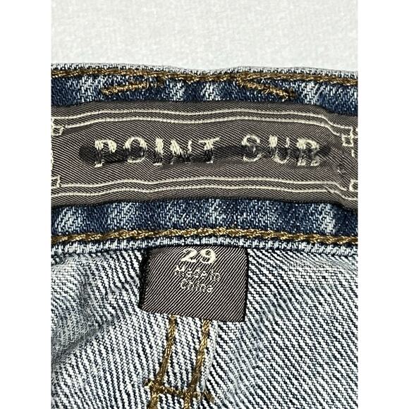 J Crew Point Sur Slouchy Boyfriend Jean Womens 29 Button Fly Relaxed Waist 33" - Picture 11 of 15